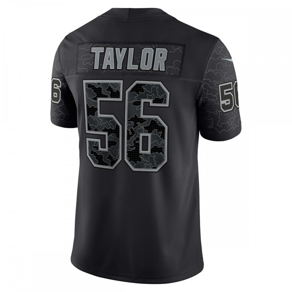 Lawrence Taylor New York Giants Nike Retired Player RFLCTV Limited Jersey - Black-GridironStore